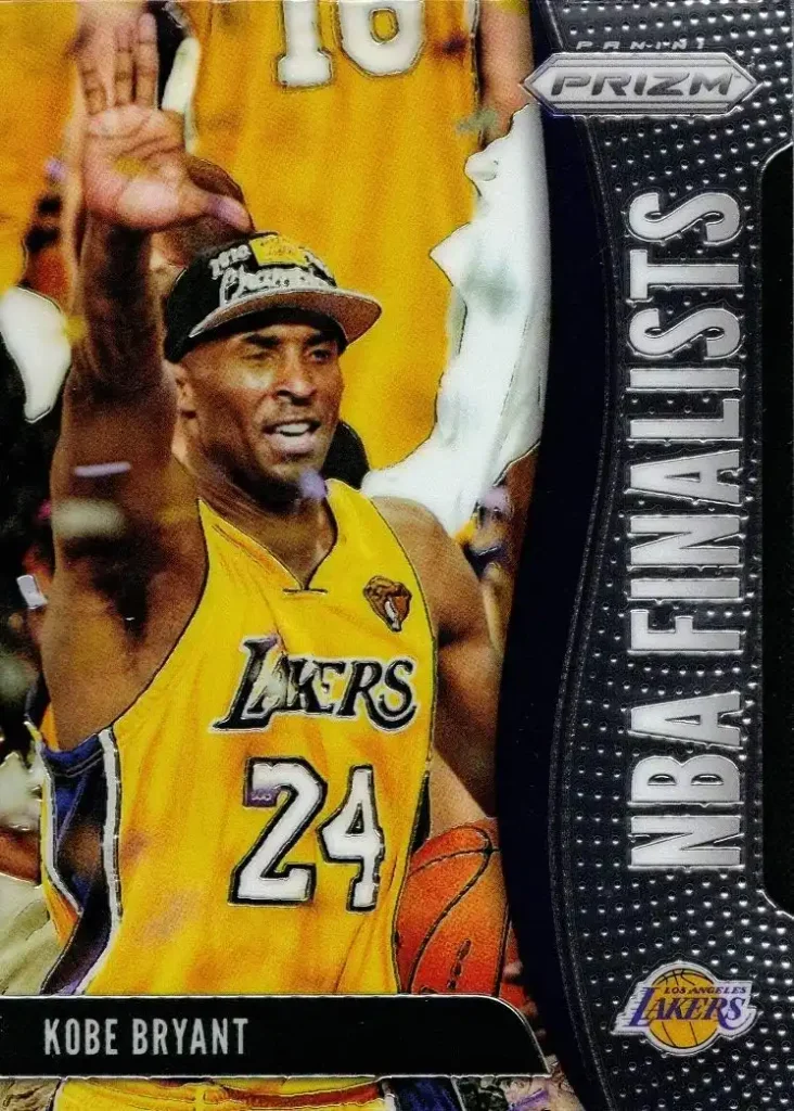 Kobe Bryant Basketball Cards: Facts, Value, Price & More 13 2019-20 Panini Prizm #9 Kobe Bryant Basketball Card Lakers - NBA Finalists
