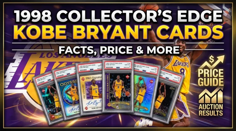1998 Collector's Edge Kobe Bryant Cards