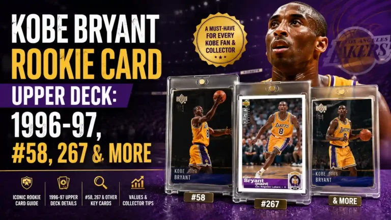 Kobe Bryant Rookie Card Upper Deck