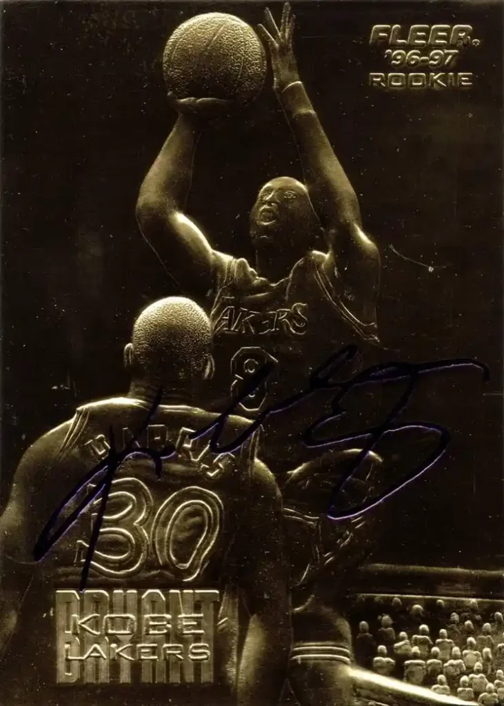 Kobe Bryant Basketball Rookie: Value & Collector’s Guide 23 1996-97 Fleer 23KT Gold Basketball Kobe Bryant Rookie Card
