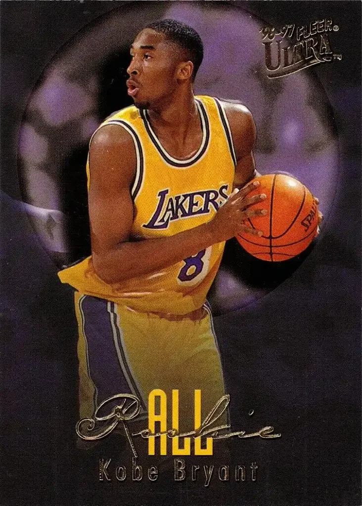 1996-97 Fleer Ultra All Rookies #3 Kobe Bryant Basketball Card