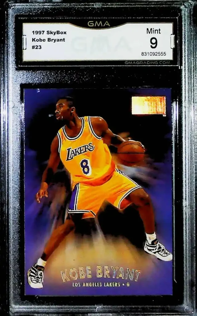 1997-98 SkyBox Metal Universe Kobe Bryant: Complete Guide 11 1997-98 Skybox Premium #23 Kobe Bryant Los Angeles Lakers GMA 9 MINT