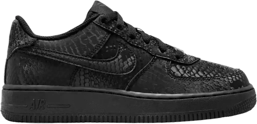 Nike Kobe Air Force 1 Low Grade School Lifestyle Shoes (Black) Size 6.5