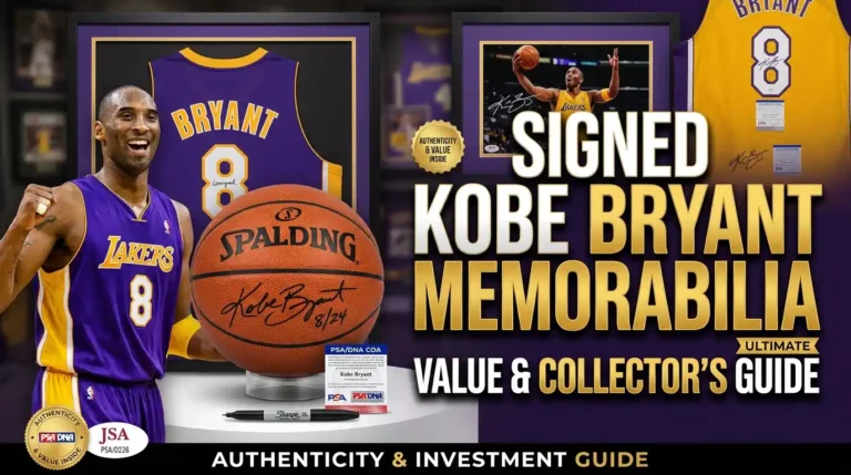 Signed Kobe Bryant Memorabilia: Value & Collector's Guide