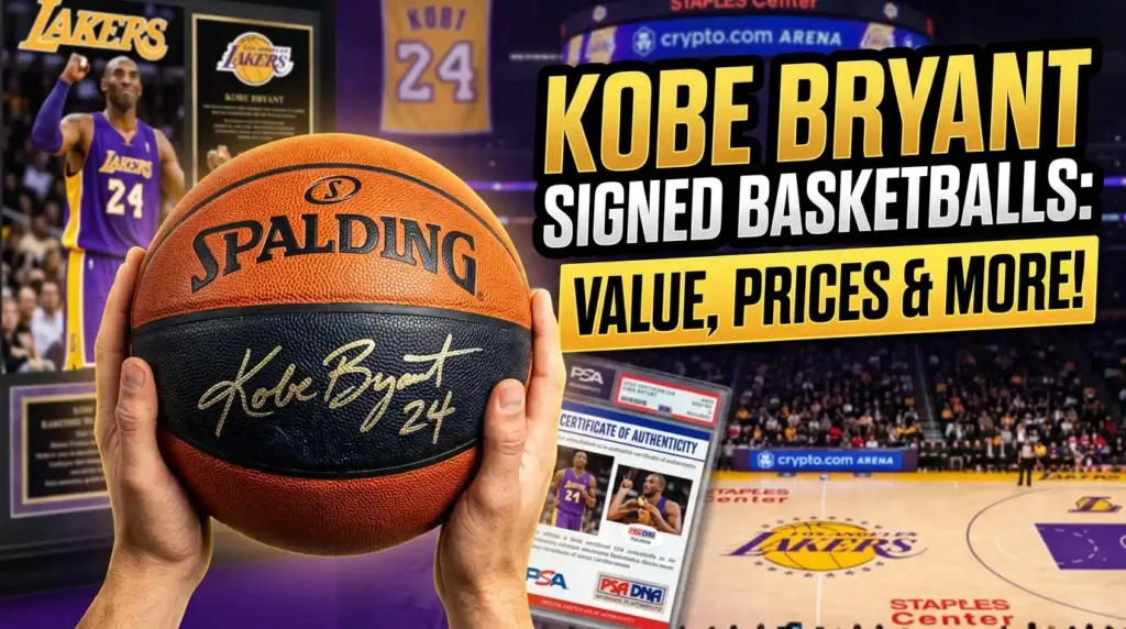 Kobe Bryant Signed Basketballs