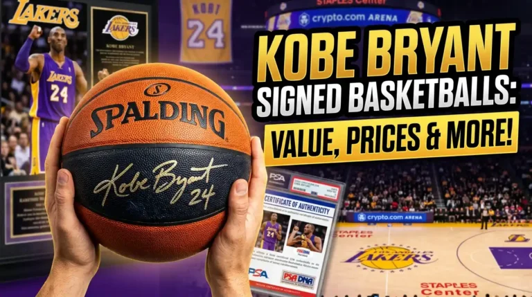 Kobe Bryant Signed Basketballs