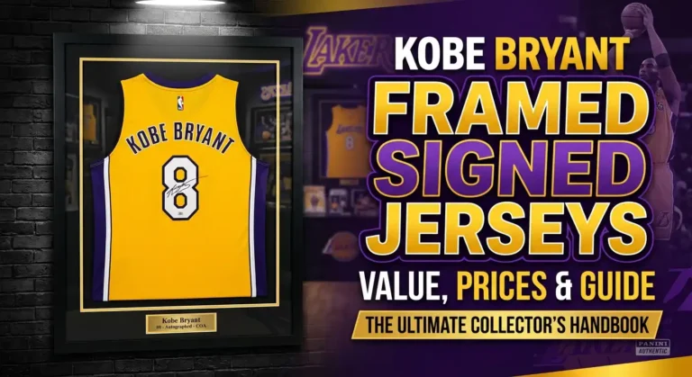 Kobe Bryant Framed Signed Jersey