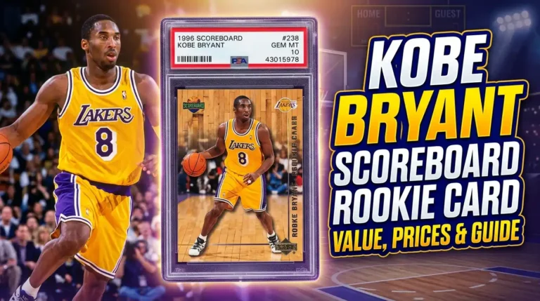 Kobe Bryant Scoreboard Rookie Card: Value, Prices & Guide