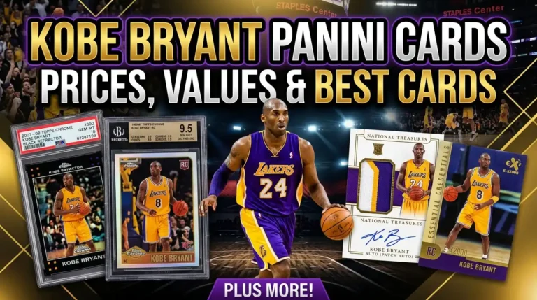 Kobe Bryant Panini Cards