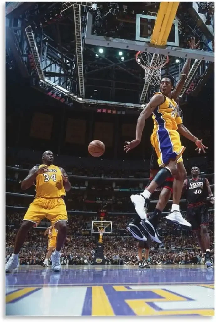 BIAOHAN Kobe Bryant Poster Canvas Prints decorative painting wall art gift Posters colleague family relative friend Frame / unframed 12x18inch(30x45cm) MAYLONG