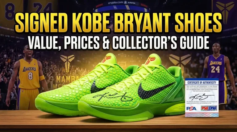 Signed Kobe Bryant Shoes