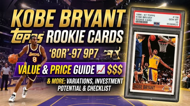 Kobe Bryant Topps Rookie Cards