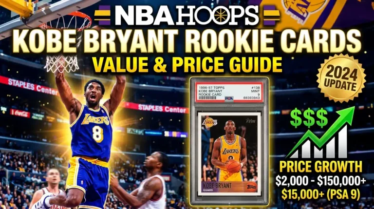 NBA Hoops Kobe Bryant Rookie Cards
