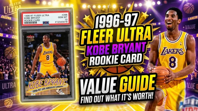 1996-97 Fleer Ultra Kobe Bryant Rookie Card: Value Guide