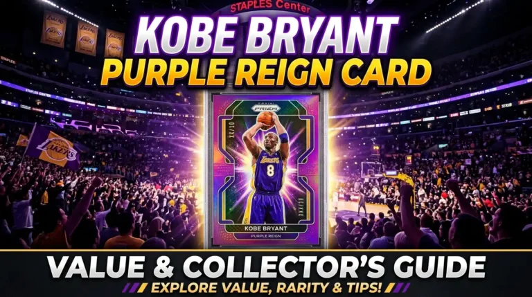 Kobe Bryant Purple Reign Card
