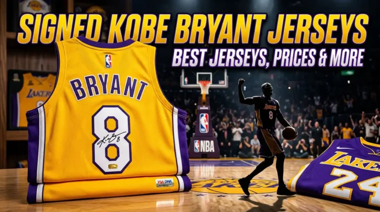 Signed Kobe Bryant Jerseys