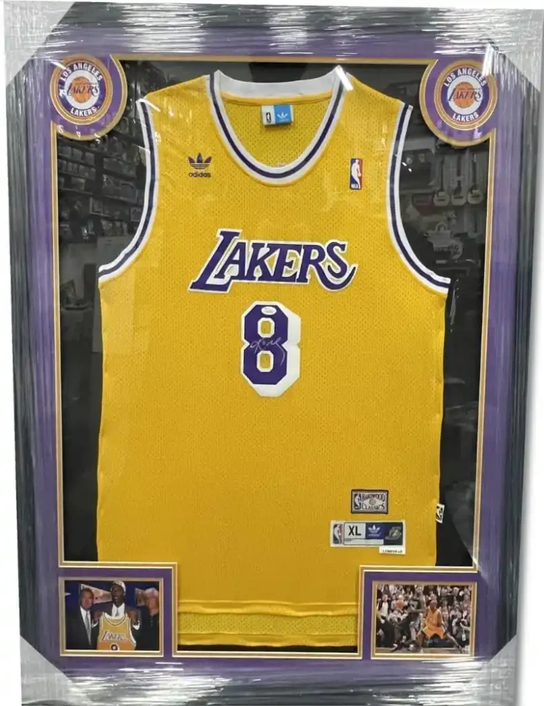 Authentic Autographed Kobe Bryant Jersey: Value & Guide 7 Kobe Bryant Signed Autographed Authentic Jersey Lakers Custom Framed JSA