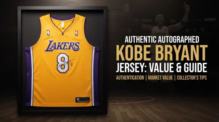 Authentic Autographed Kobe Bryant Jersey: Value & Guide