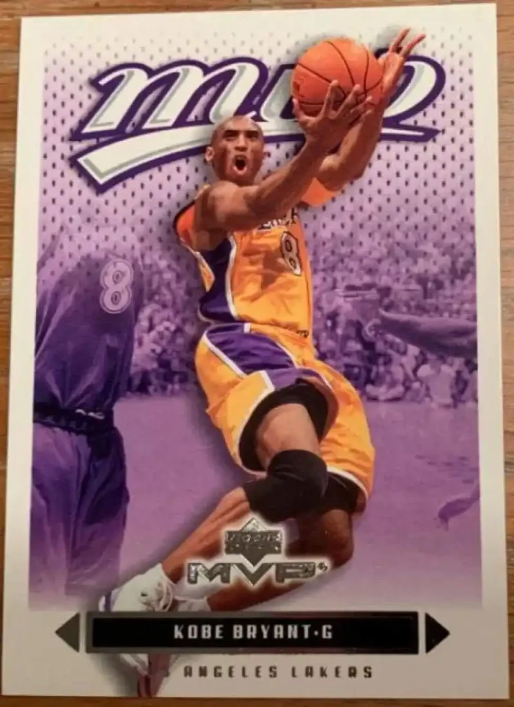 2003-04 Upper Deck MVP #72 Kobe Bryant NBA Basketball Trading Card