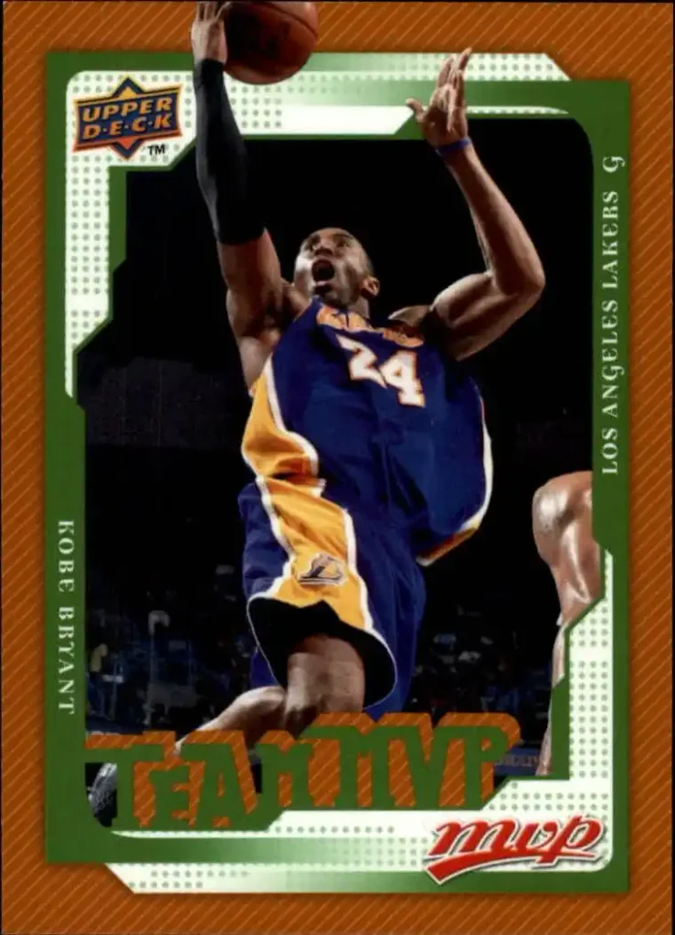 2008 Upper Deck MVP Basketball Card (2008-09) #183 Kobe Bryant