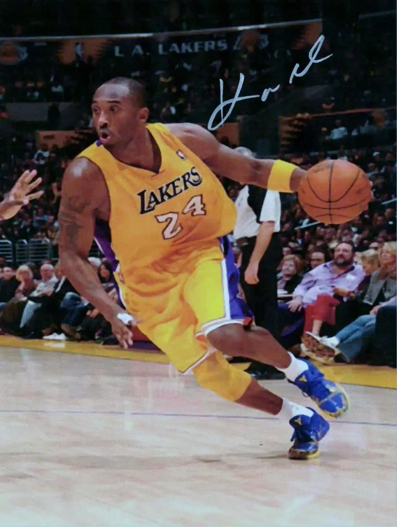 Kirkland Signature Kobe Bryant 8 X 10 Photo Autograph on Glossy Photo Paper