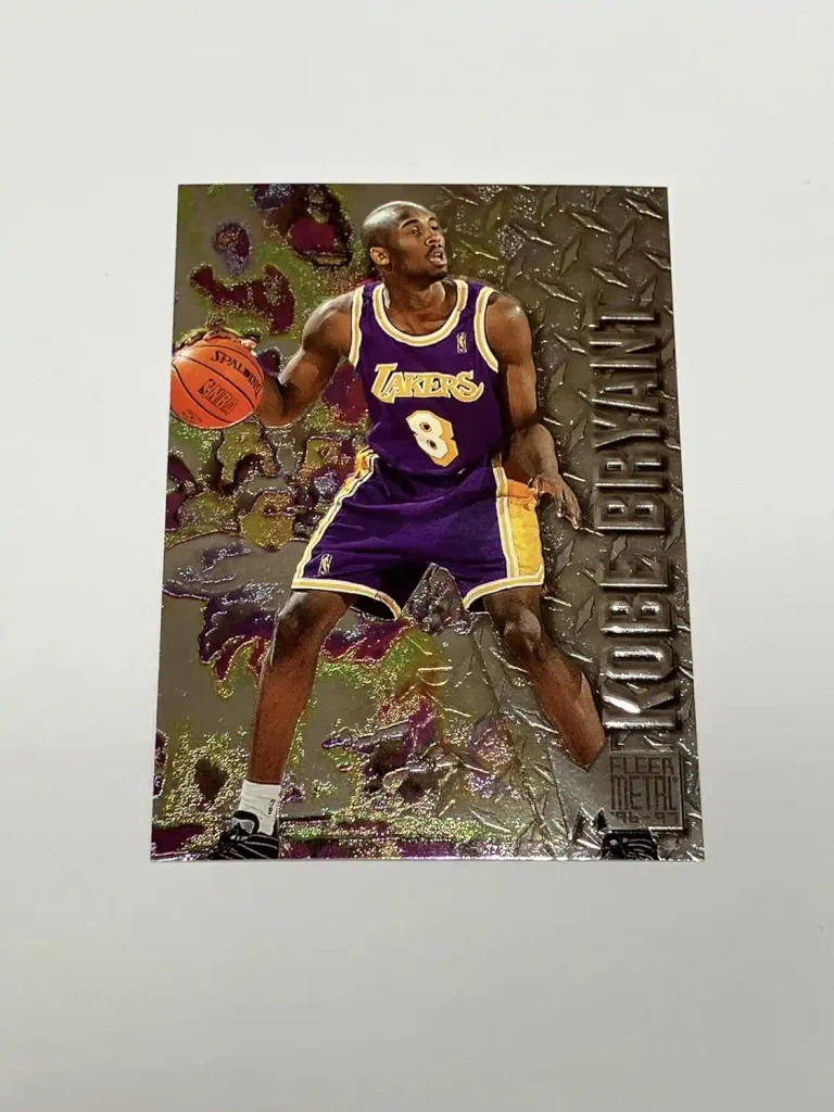 Kobe Bryant 1996-97 Fleer Metal ROOKIE card #181 (NRMTMT)