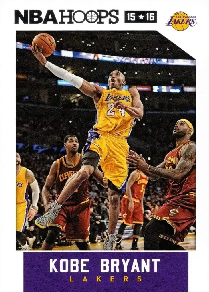 NBA Hoops Kobe Bryant Cards: Prices, Rarities & Guide 8 Kobe Bryant 2015 2016 Hoops NBA Basketball Series Mint Card 172 M (Mint)