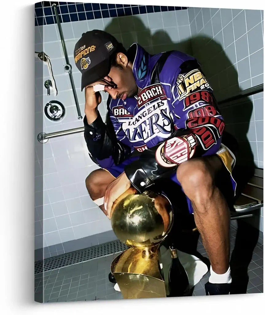 Kobe Bryant Artwork: Best Pieces, Prices & Complete Guide 23 Kobe Bryant Canvas Wall Art Decor - Iconic Lakers Championship Celebration Artwork, Trophy and Team Tribute, Bold NBA Finals Victory Poster for Office, Home or Game Room Wall Decoration 8X10