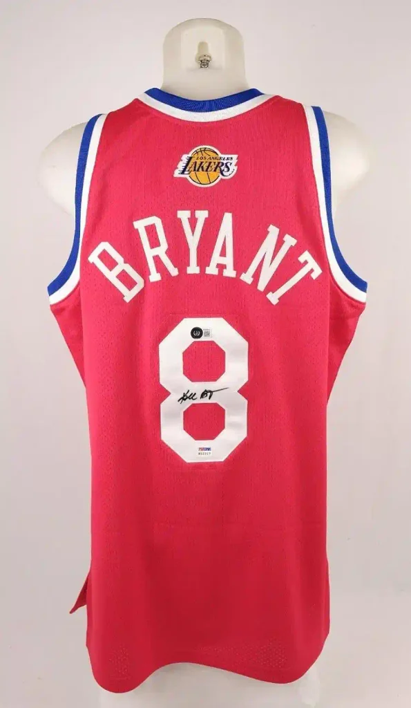Kobe Bryant Signed 2002 All Star Game Mitchell & Ness Jersey PSA DNA & Beckett - Autographed NBA Jerseys