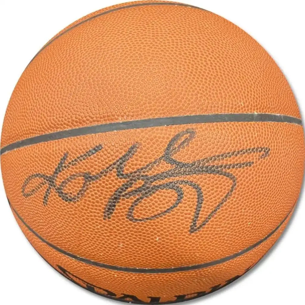 Kobe Bryant Signed Autograph Offical Game Ball Basketball Lakers PSA & JSA Cert - NBA Cut Signatures