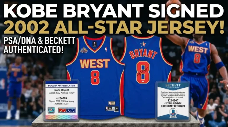 Kobe Bryant Signed 2002 All-Star Game Jersey