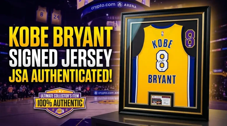 Kobe Bryant Signed Authentic Jersey Lakers Custom Framed JSA