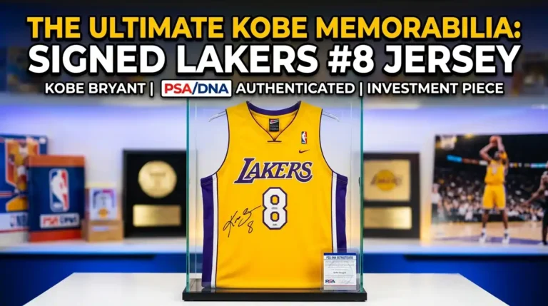 Kobe Bryant Signed Nike Los Angeles Lakers Jersey PSA/DNA