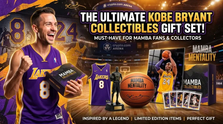 Kobe Bryant Collectibles Basketball Fan Gift Set