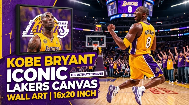Kobe Bryant Canvas Wall Art Decor