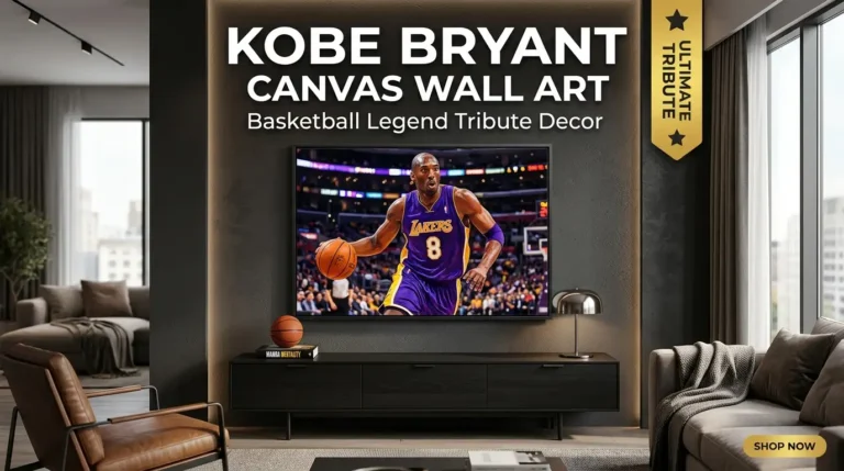 Kobe Bryant Canvas Wall Art