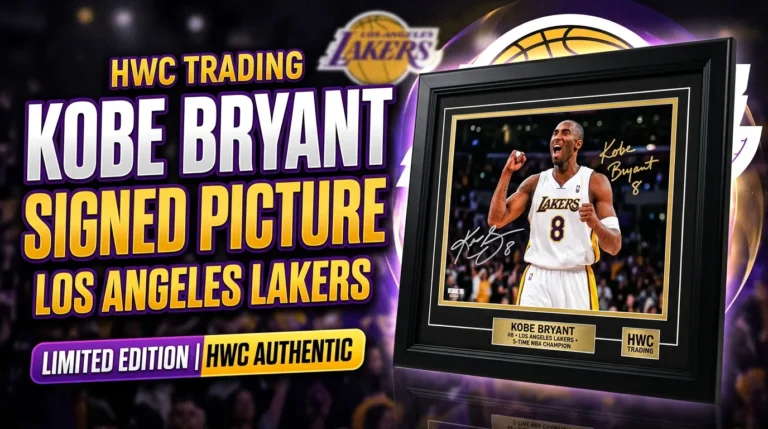 HWC Trading Kobe Bryant Signed Picture